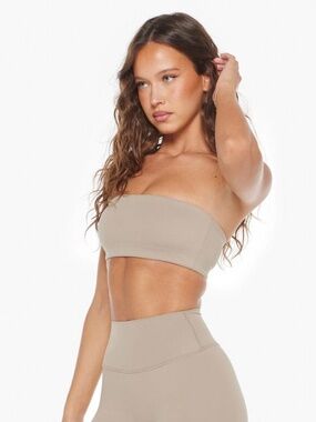 NWOT CSB Freedom Form Bandeau in Almond size S